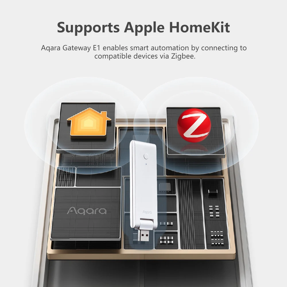 Original E1 Aqara Hub Gateway  - Smart Home Hub Apple ulasan dan harga