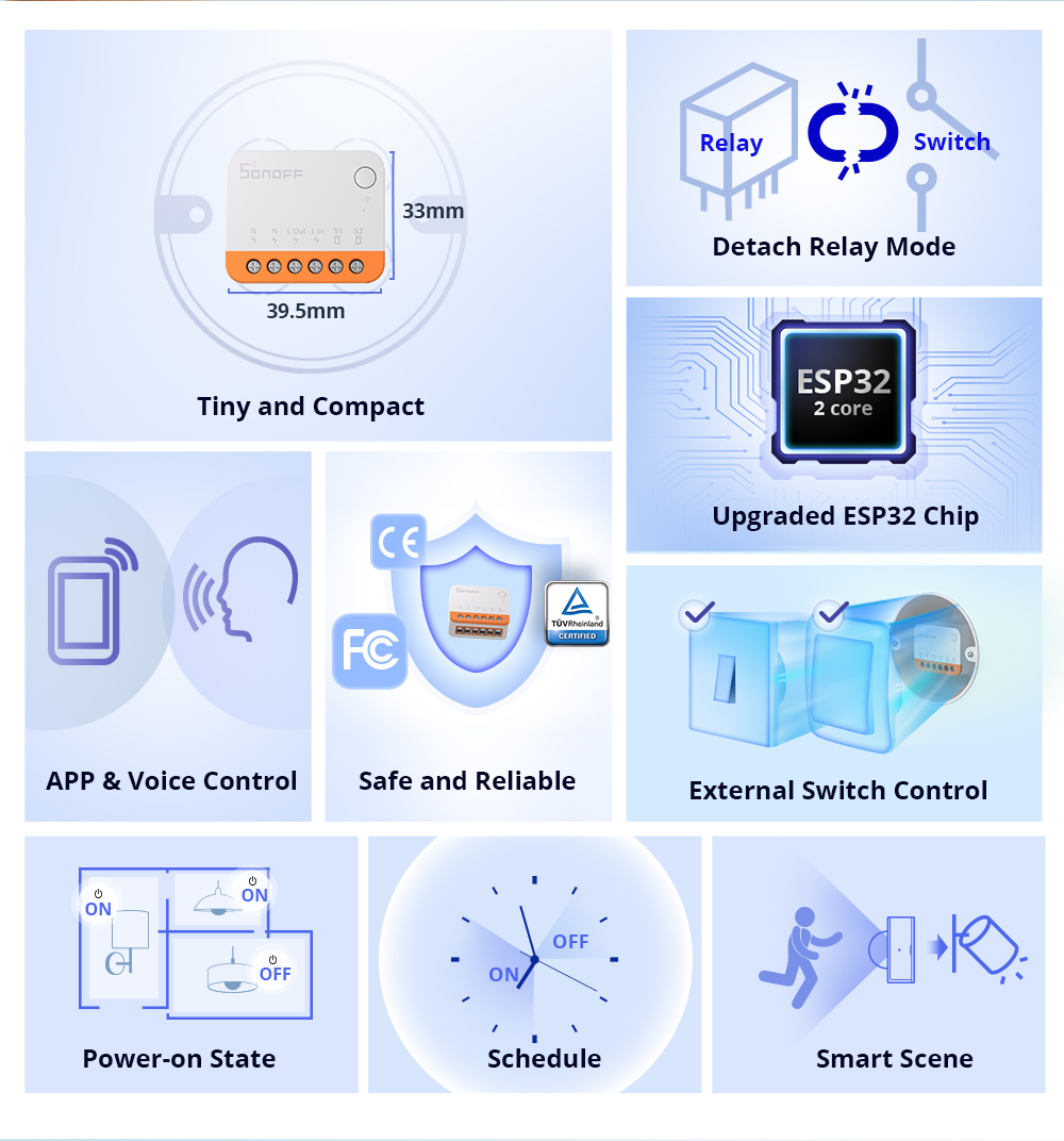 Sonoff Mini R4 Extreme Wifi Sm - Smart Home Remote ulasan dan harga